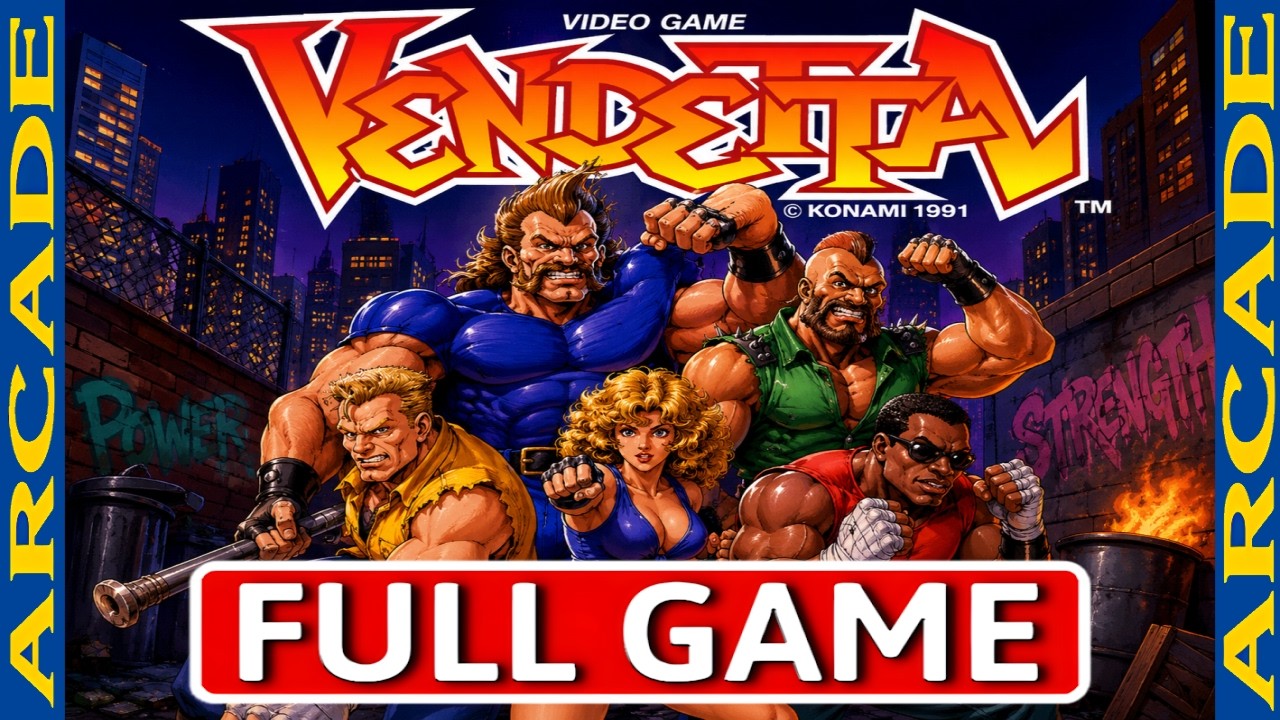 Vendetta - FULL GAME Walkthrough Longplay