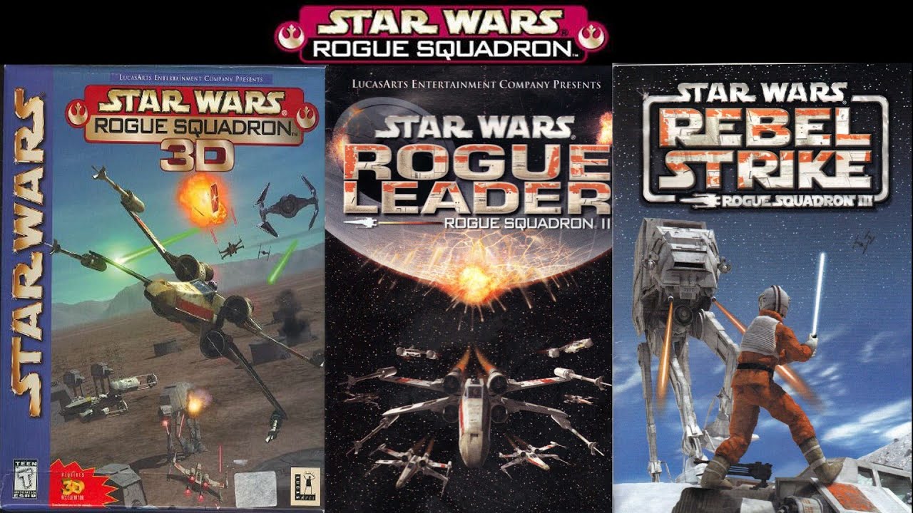 Star Wars: Rogue Squadron Trilogy Game Movie (All Cutscenes) (chronological order) HD 1080p