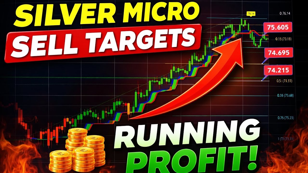 Live trade silver micro sell with targets 👇