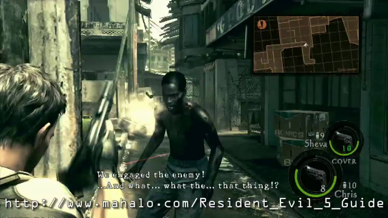 Resident Evil 5 Walkthrough - Public Assembly Part 1 HD