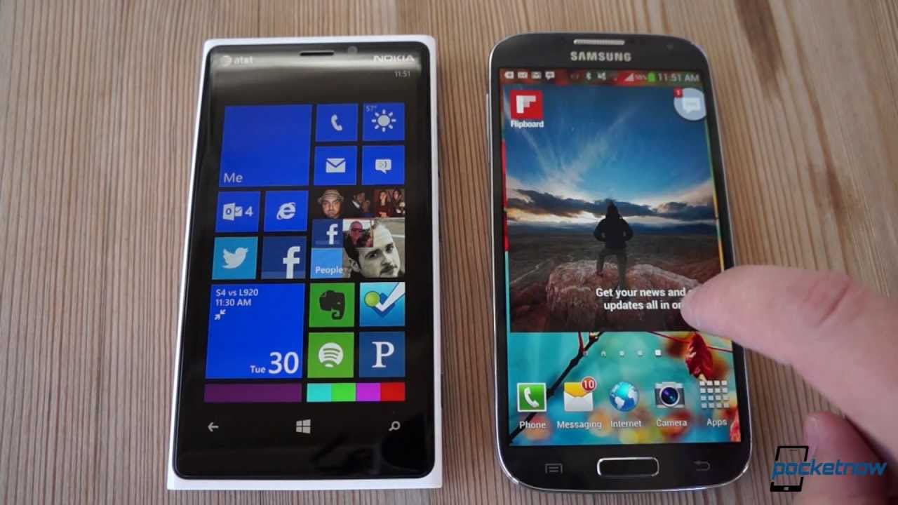 Galaxy S 4 vs Lumia 920 | Pocketnow