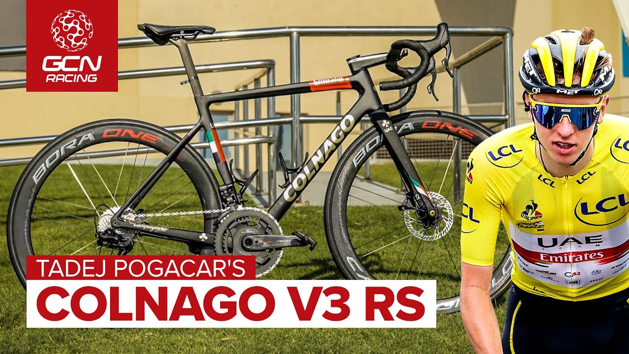 Профессиональный велосипед Colnago V3RS Тадея Погачара | Мотоцикл-победитель Тур Де Франс 2021