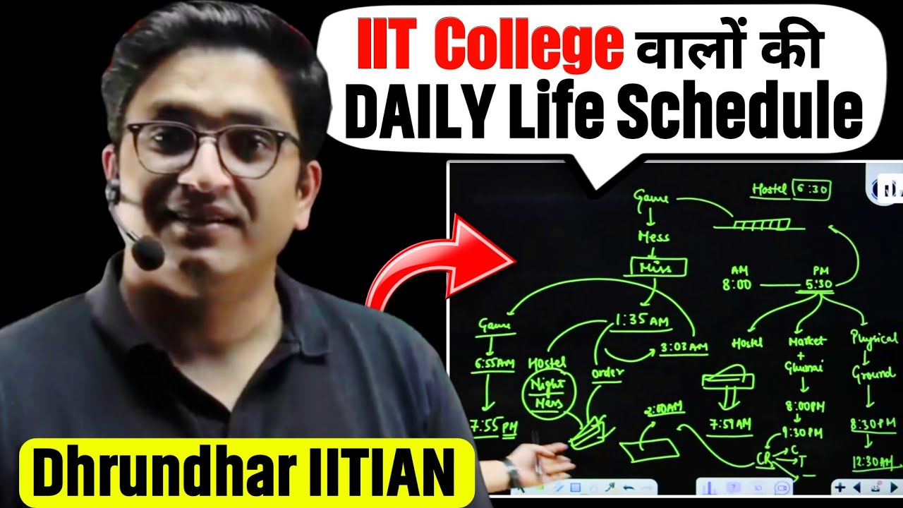A Day In IIT College🤯 | Sachin Sir First Year of College | PhysicsWallah | Sachin Sir Story |