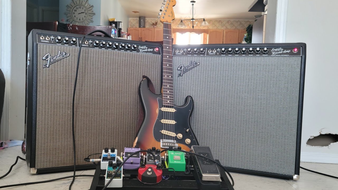 Tone Master Super Reverb and Tube Super Reverb side by side comparison