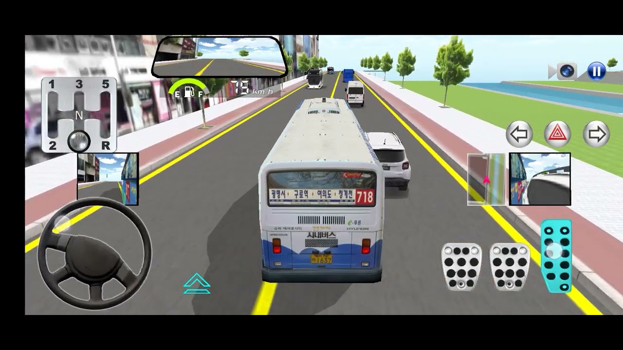 3D DRİVİNG CLASS OTOBÜS OYUNU SERBEST SÜRÜŞ İZLE 