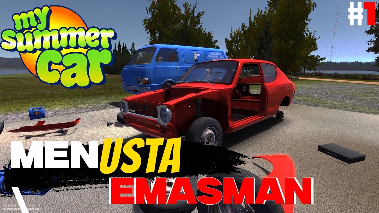 MY SUMMER CAR || UZBEKCHA LETSPLAY || MEN USTA EMASMAN #1