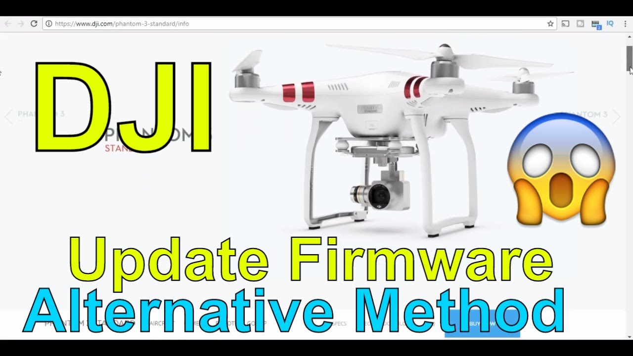 Alternative Update DJI Phantom Firmware
