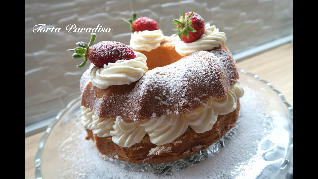 Torta paradiso leggera come una nuvola!