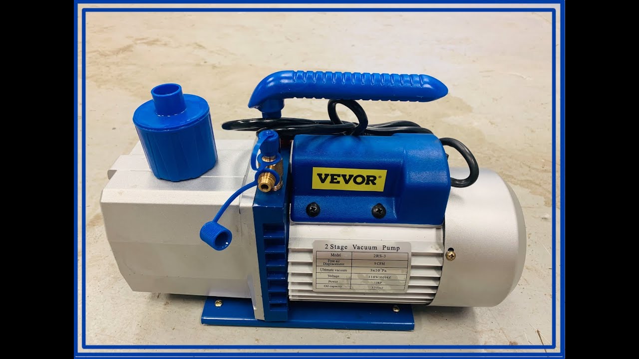 Two Stage Vacuum Pump Teardown & Rebuild - Why Do Cheap Vacuum Pumps Fail ?