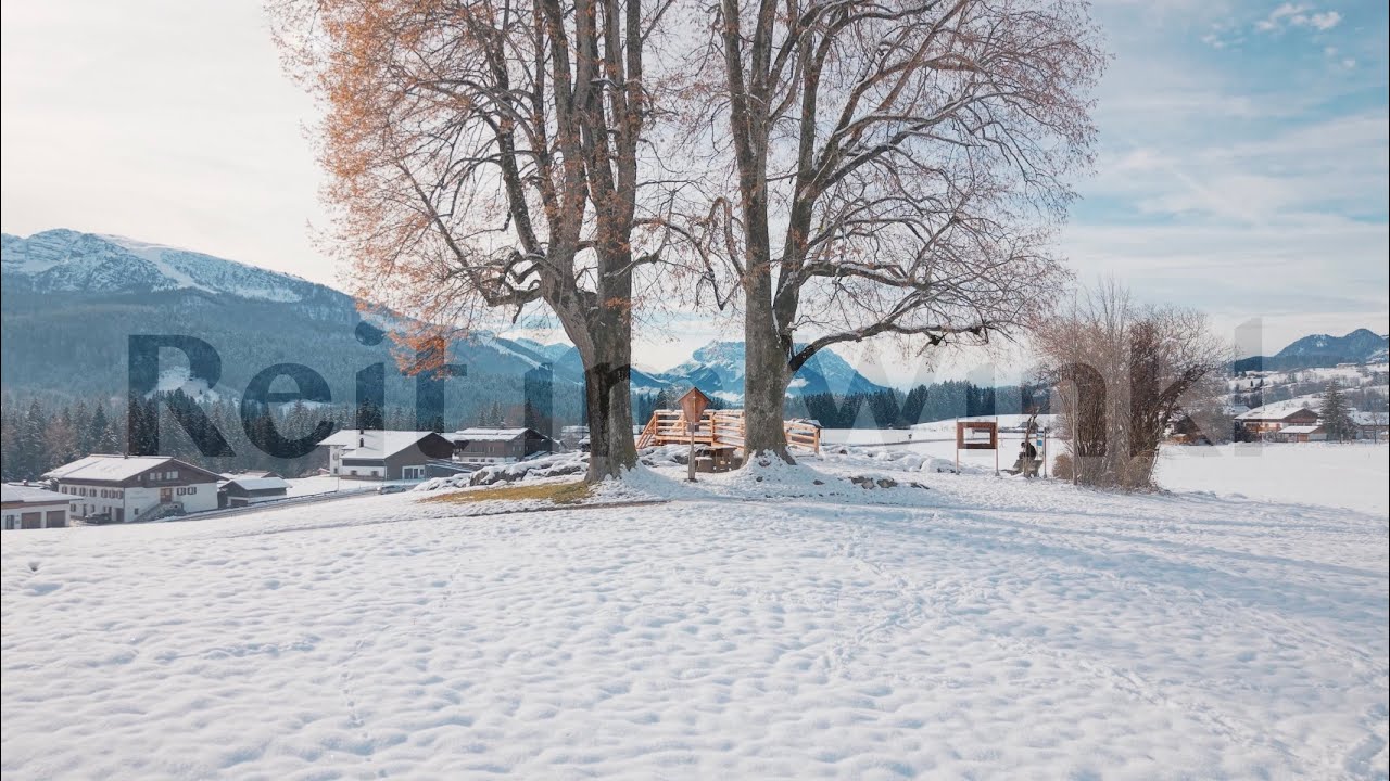 Freshly snowed - Reit im Winkl Chiemgau 4K