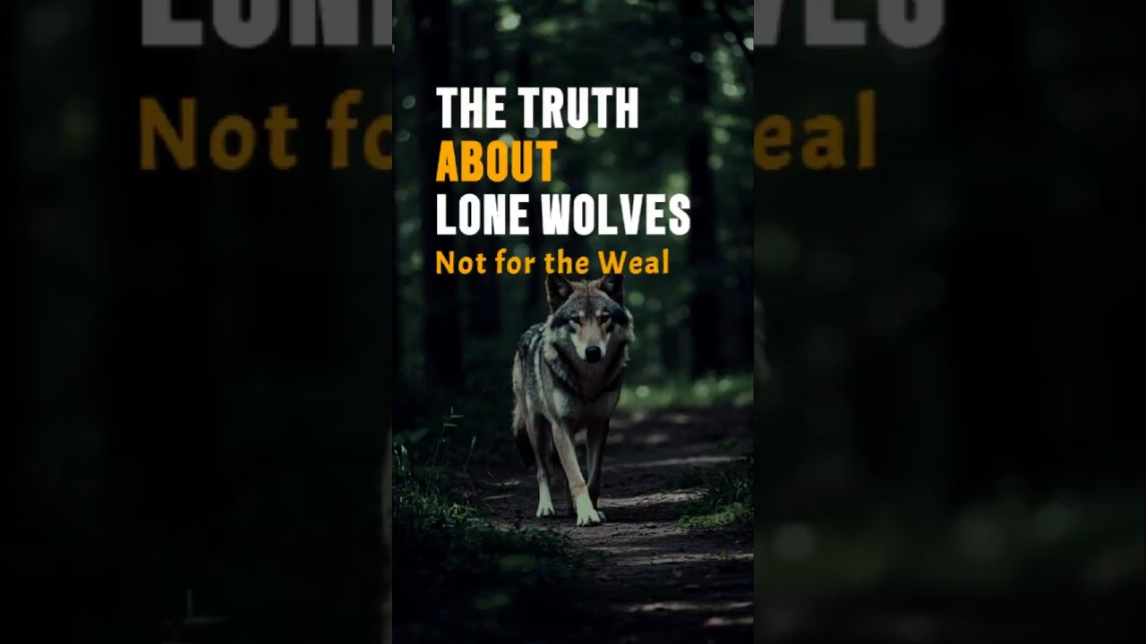 "7 Lone Wolf Traits - Why They Always Win (Mindset Breakdown)"  