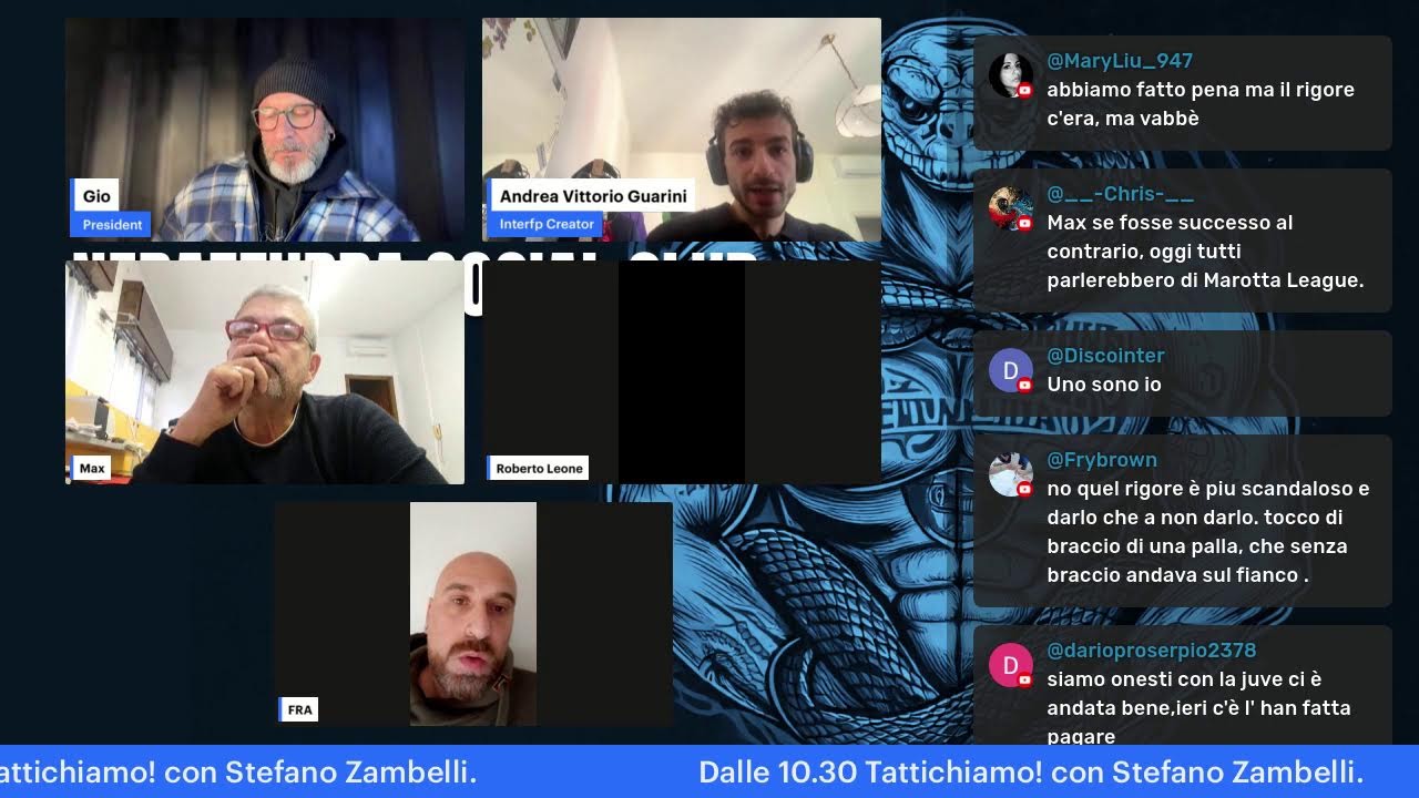 Nerazzurra social Live Stream