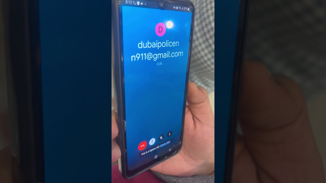 Scam call of police #dubai