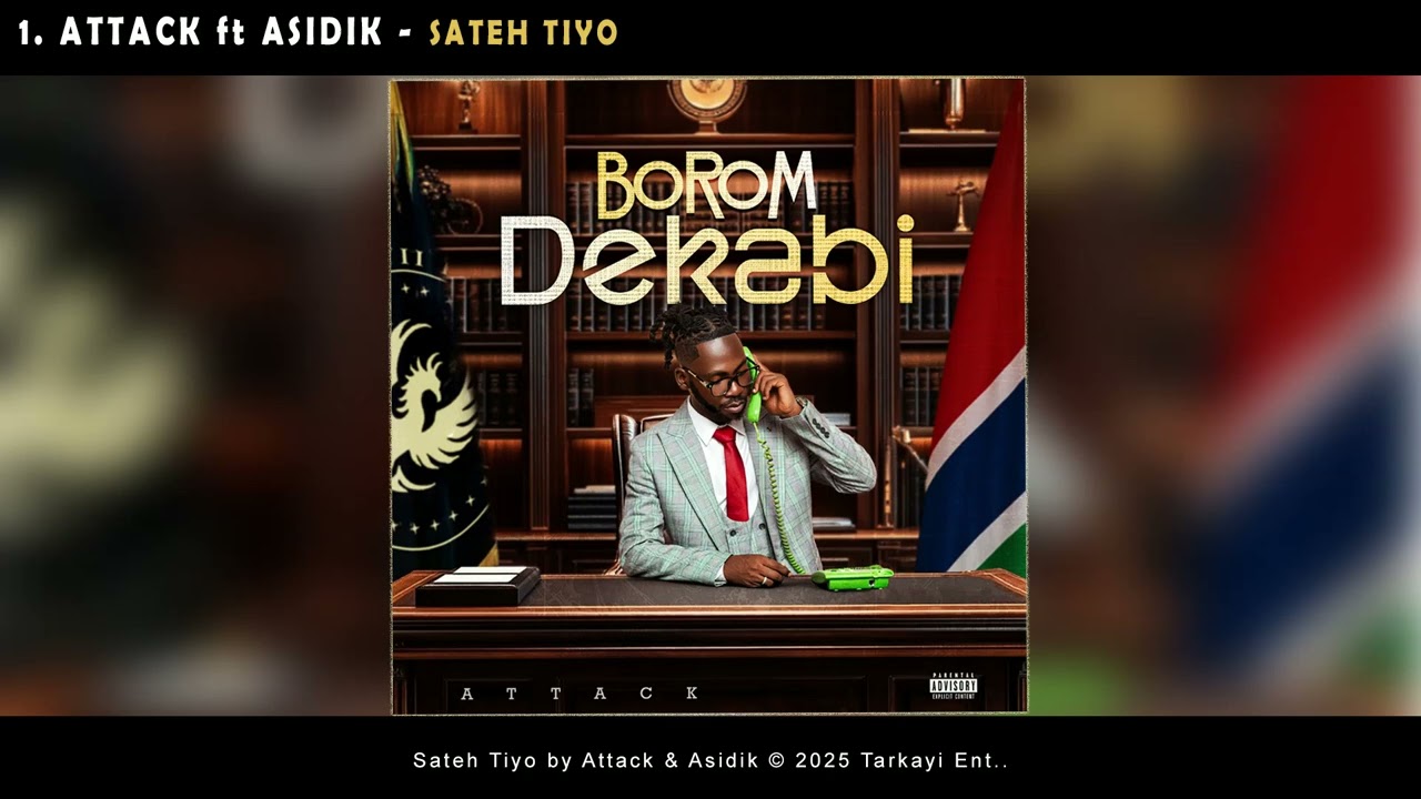 ATTACK - SATEH TIYO ft Asidik (Official Audio)