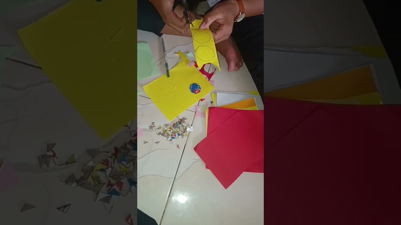 Tugas paud Bella "membuat alat peraga edukatif" 🤗