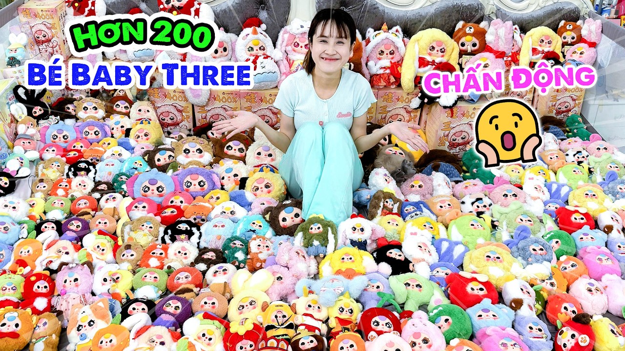 TẤT CẢ BABY THREE MÀ CHỊ VÊ ĐANG SỠ HỮU - VÊ VÊ CHANNEL