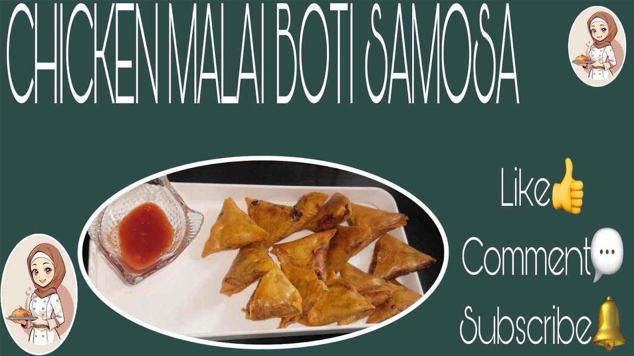 Iftar Special || Chicken Malai Boti Samosa || By Desi Kitchen | Subscribe must👍☺️#food #recipe#food 