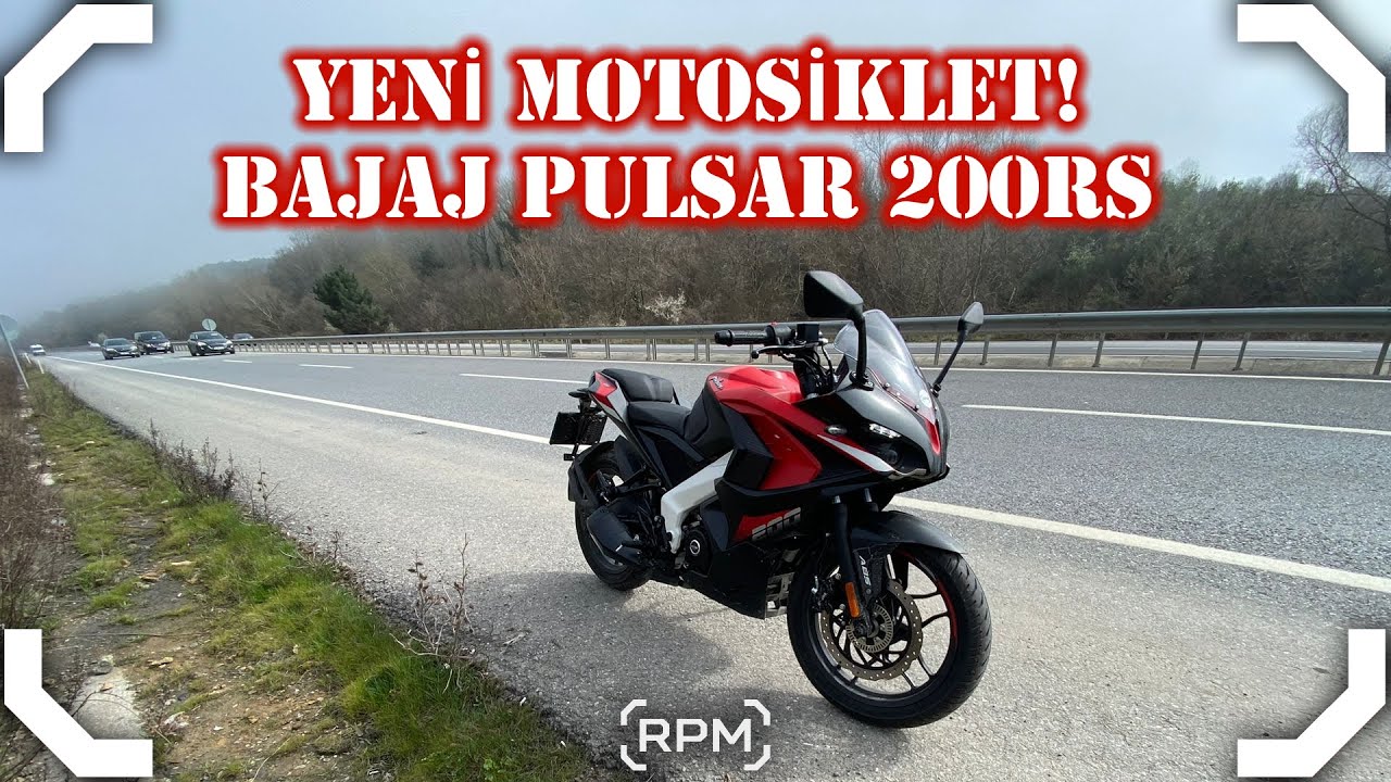 YENİ MOTOSİKLET! BAJAJ PULSAR 200RS 2023 [RPM]