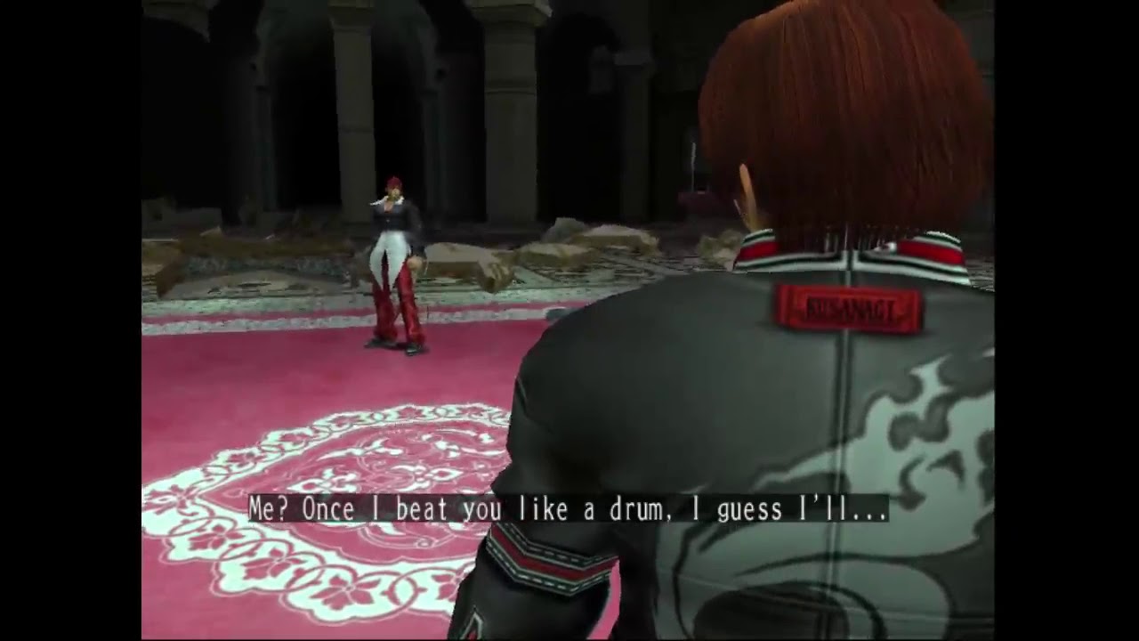 KOF Maximum Impact 2 - Iori Ending (diálogo IorixKyo) [JPN/ESP+ENG]