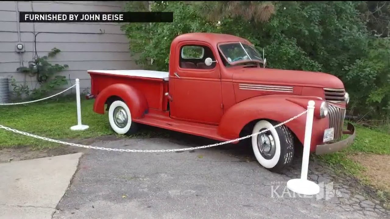 Classic truck destroyed by suspected drunk driver