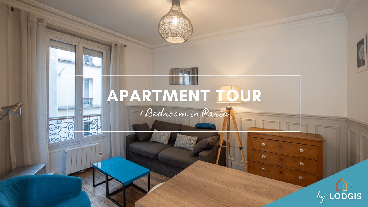 Apartment Tour // Furnished  32.1m2 in Paris – Ref : 21821538