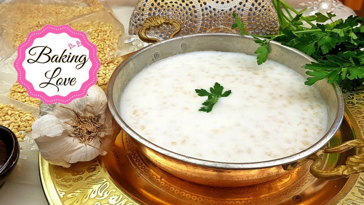 Kurdische Weizensuppe Mehîr I Mehir I Joghurtsuppe mit Weizen I unglaulich erfrischend