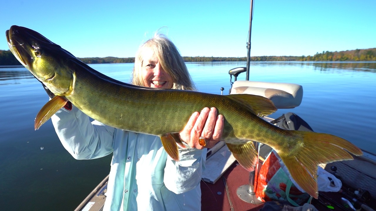 Рыбалка на щуку-маскинонга на турнире с моей мамой!!
