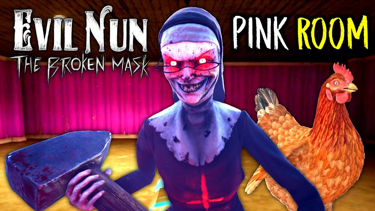 Evil Nun The Broken Mask - Исследование РОЗОВОЙ КОМНАТЫ 😃 (English Video)