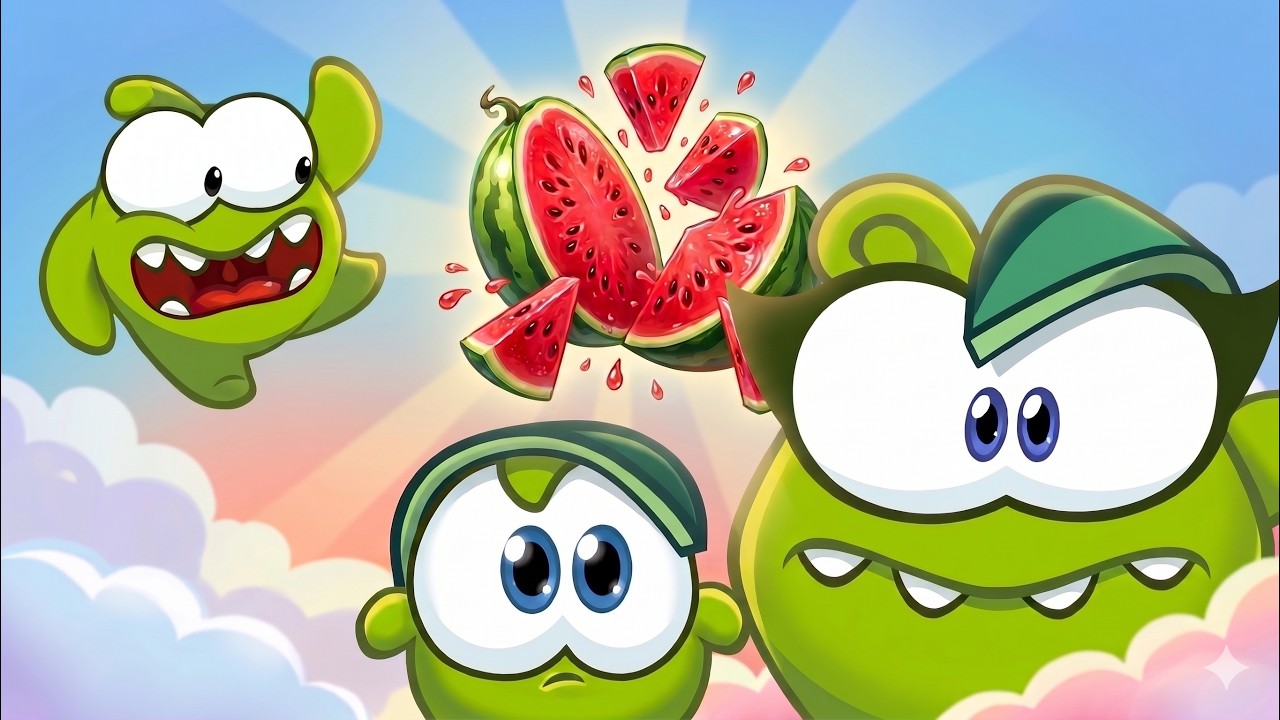 Summer Vacation with Om Nom ☀️
