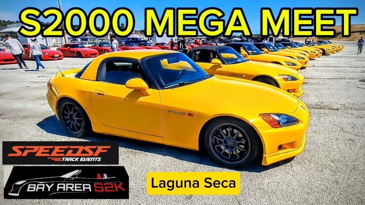 S2000 MEGA MEET 2025 (LAPS/RAFFLE) + BONUS FOOTAGE @ LAGUNA SECA