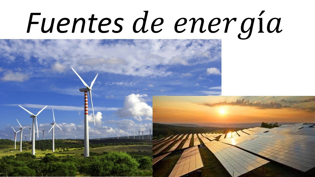 Fuentes de energía