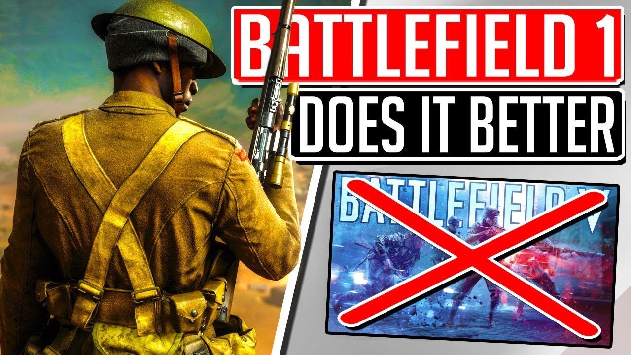 Why Battlefield 1 Gunplay Is BETTER Than Battlefield 5 (HOT TAKE)
