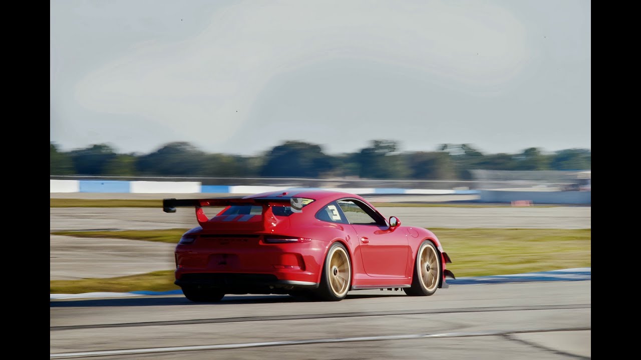 991.1 GT3 at Sebring International Raceway with Chin Track days