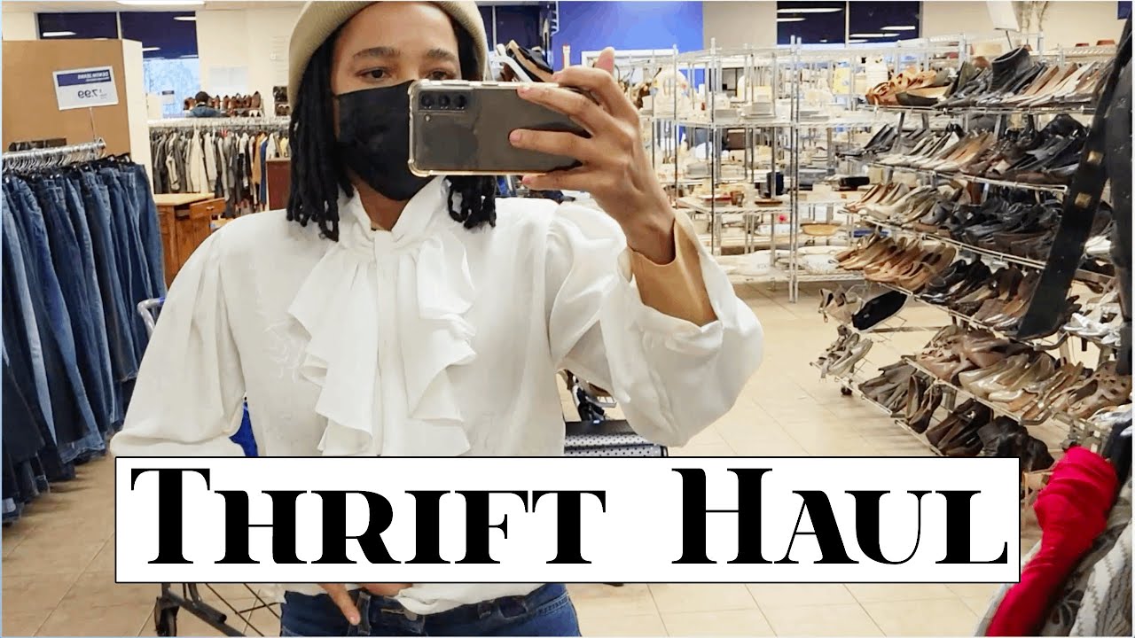 Thrift with Me | Styling Try-on Haul |  Model Image