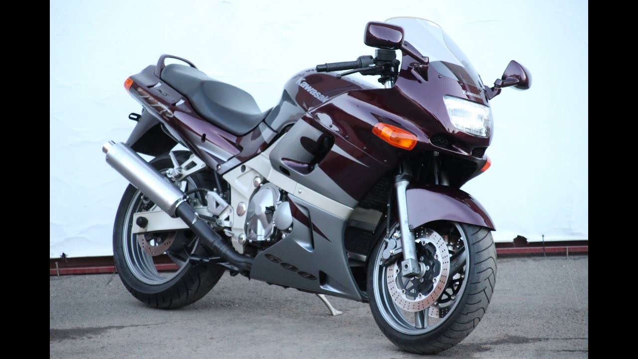 МОТОБАЗА.№ 1880 Kawasaki ZZR 600 1998 год. WWW.MOTOBAZA.BIZ