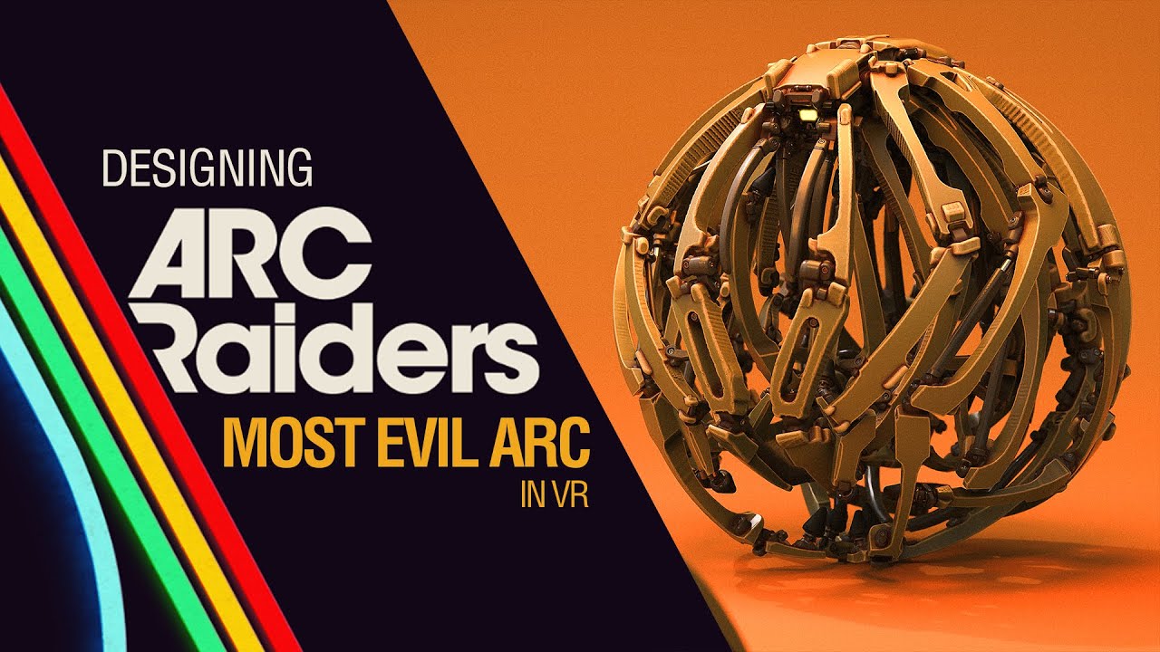 Designing ARC RAIDERS Most Evil Arc - [VR Concept Art in Substance Modeler]