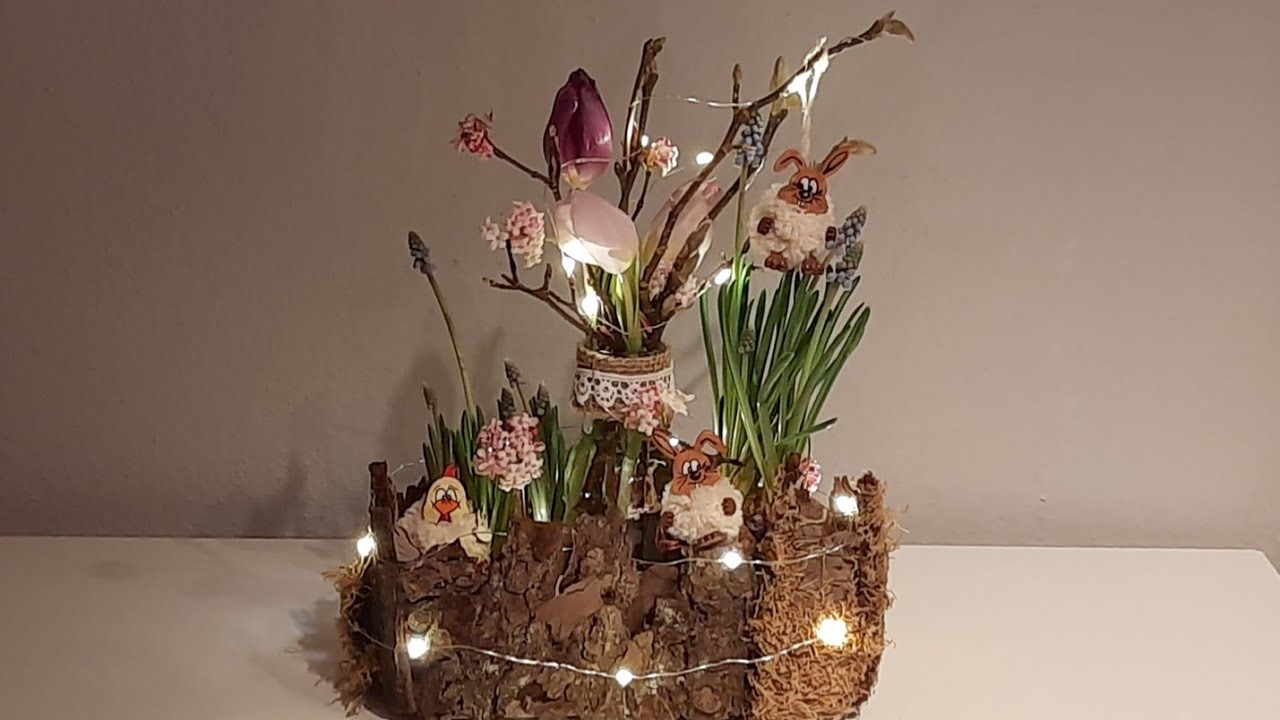 Fr&uuml;hling#Oster#Materialwiederverwertung#einfaches Basteln