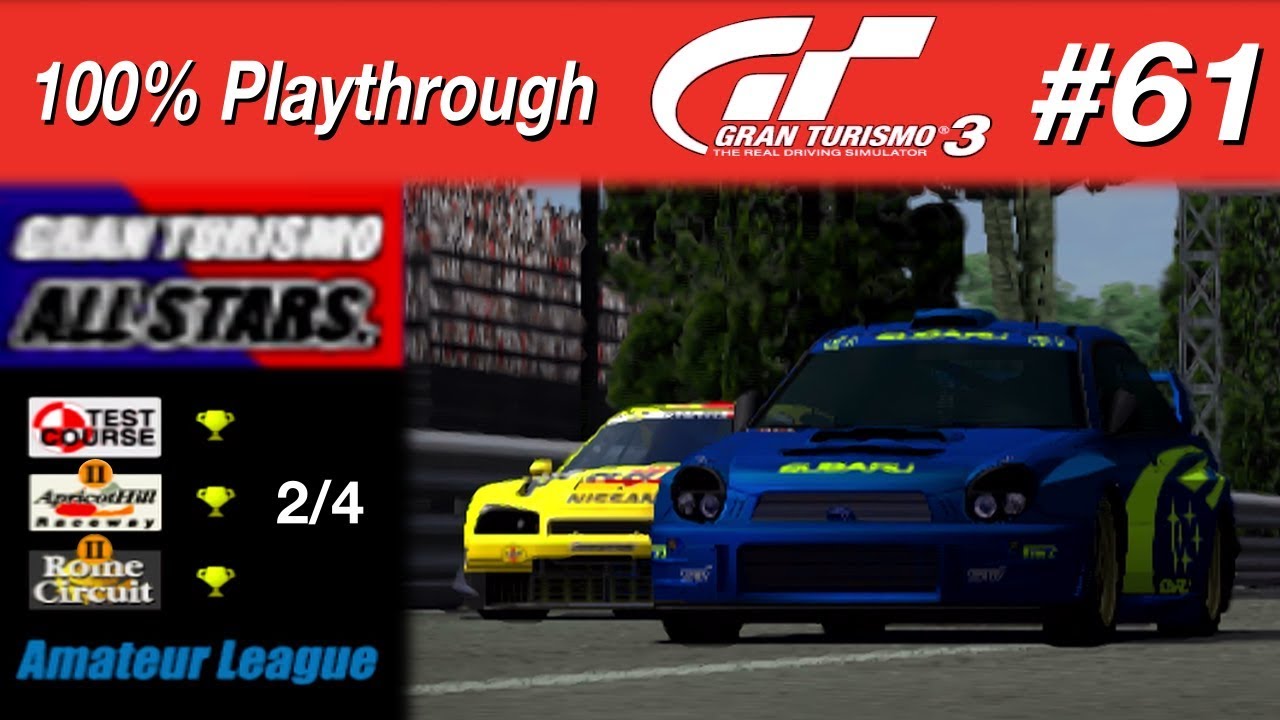 Gran Turismo 3 - #61 - Gran Turismo All Stars 2/4