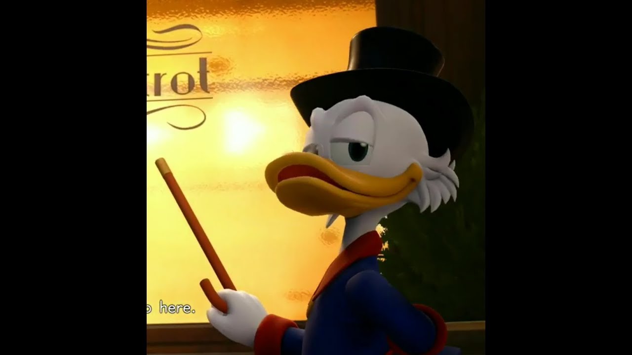 Kingdom Hearts 3 - Scrooge McDuck Cut scenes + Credit