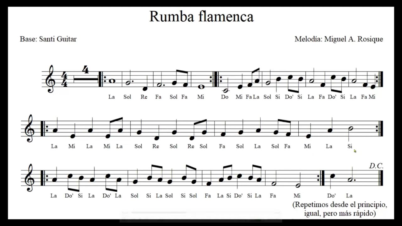 Rumba flamenca-TUTORIAL (KAR 4,10)
