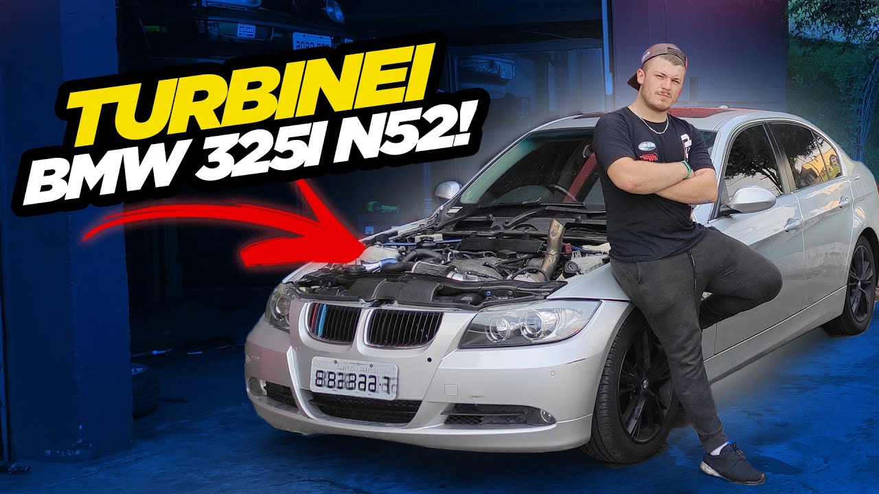 TURBINEI A MINHA BMW 325i E90 | FICOU BOM?!
