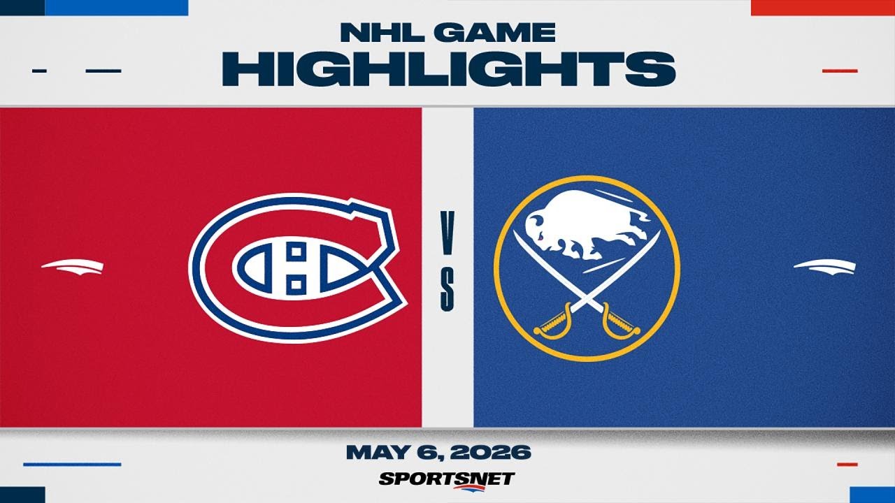 NHL Game 1 Highlights | Canadiens vs. Sabres - May 6, 2026