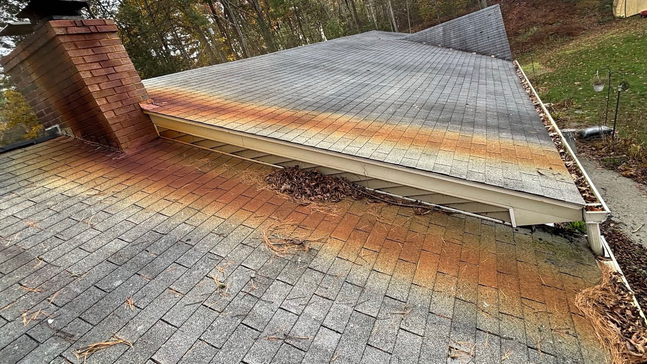 Roof Rust Stain Removal