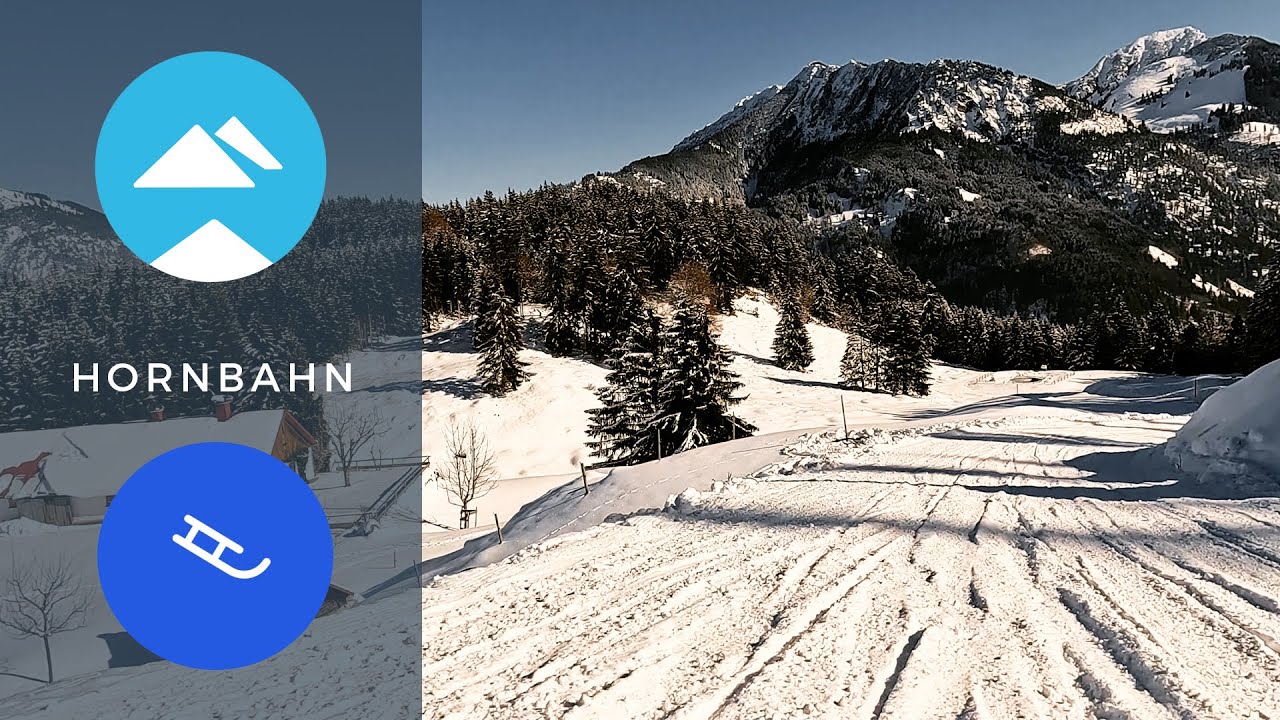Bad Hindelang | Hornbahn Rodelbahn 2 | Piste View