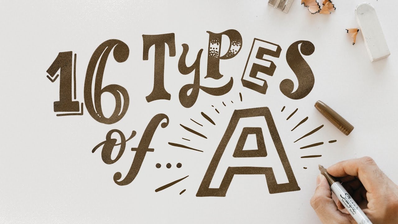 16 TYPES OF... A - On The IPAD PRO