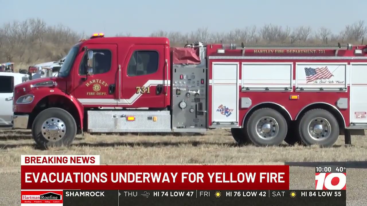11 марта 2026 г. | Обновленная информация о лесных пожарах: Yellow Fire, Randall County fire и Ca...