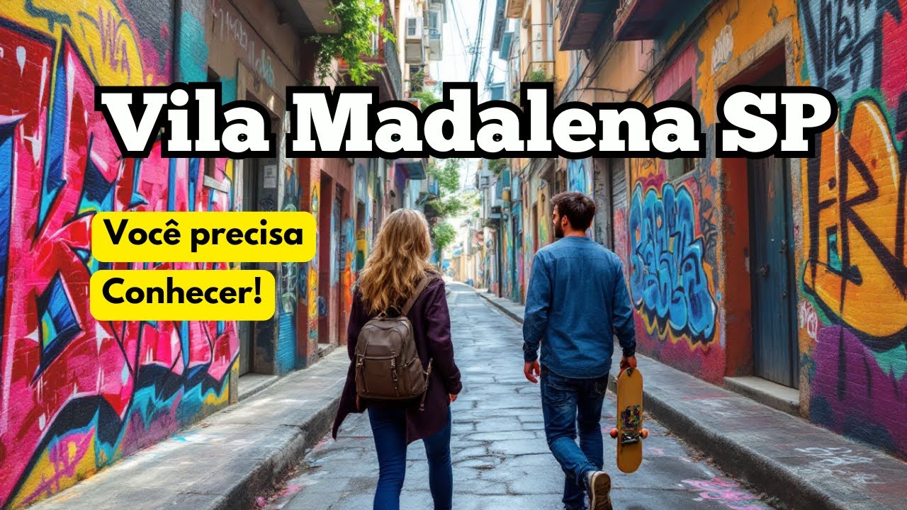 Vila Madalena SP tour gratuito pelo bairro mais DESCOLADO de S&atilde;o Paulo
