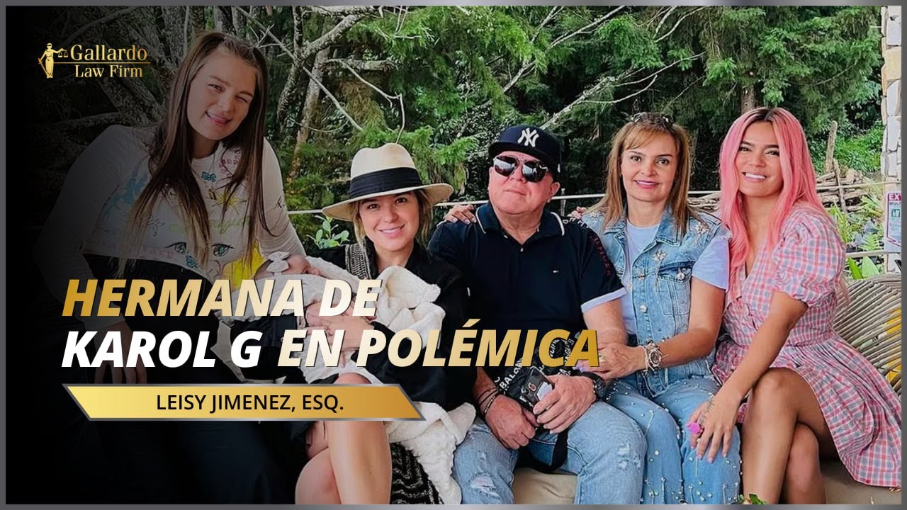 Problemas para la hermana de Karol G