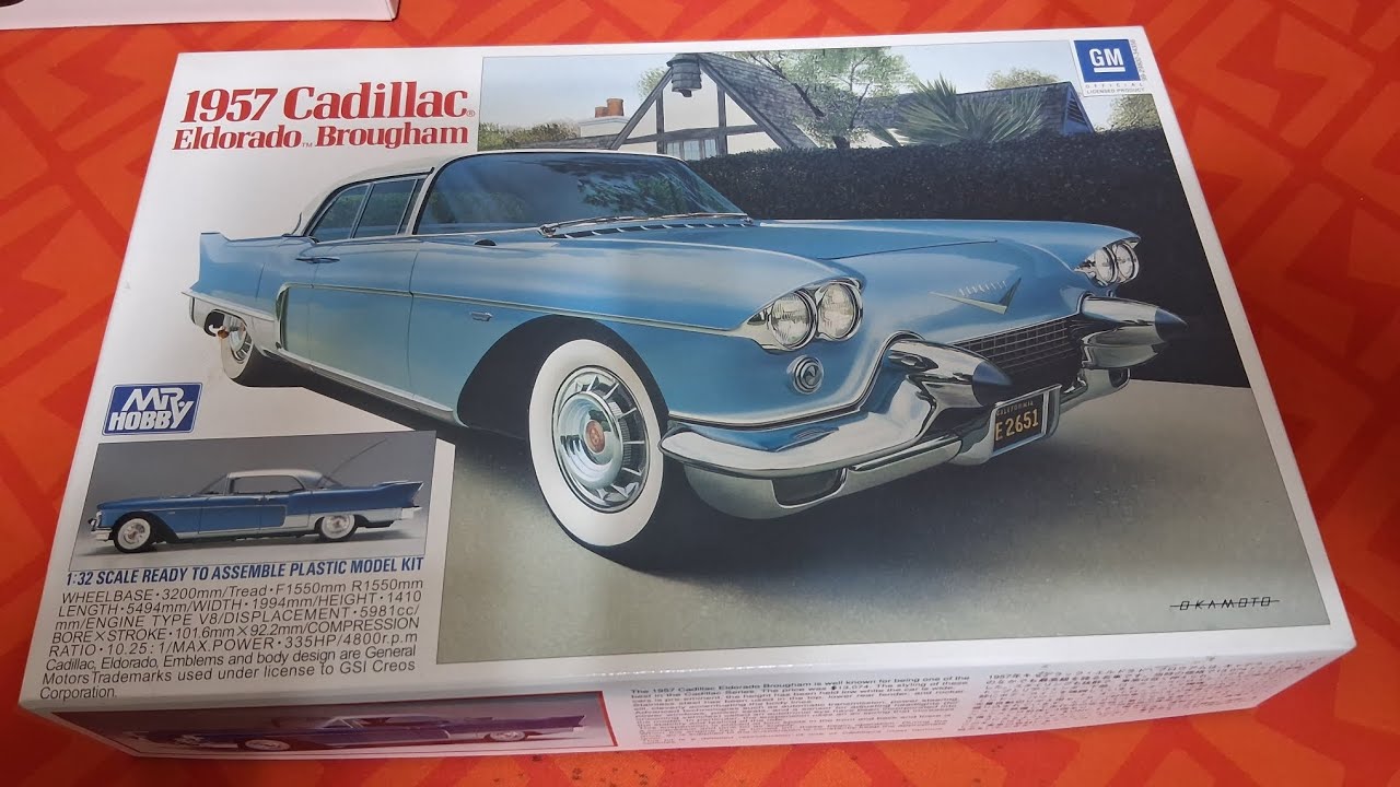 MR HOBBY 1957 Cadillac 미스터하비 캐딜락 [Unboxing]