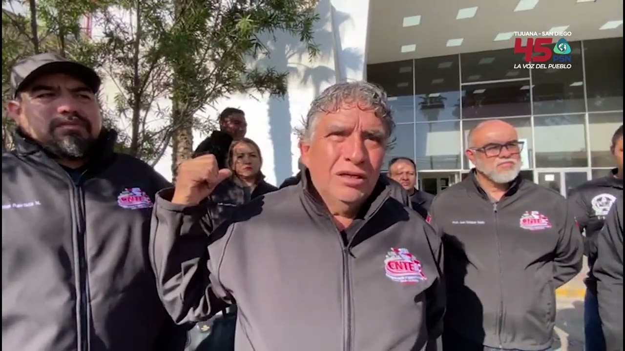 CNTE BC anuncia bloqueos para exigir mejores condiciones en el servicio de salud y de retiro.